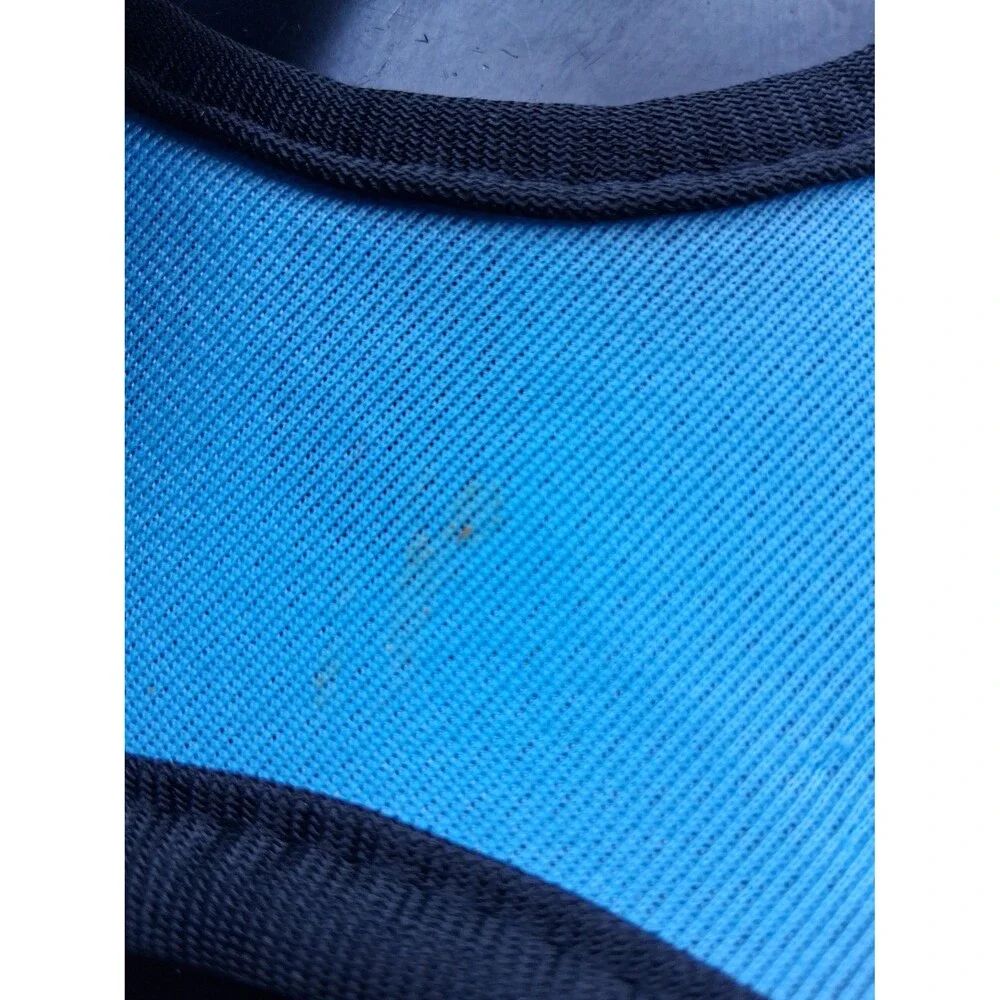 Dog Pet Grooming Hammock Harness Blue w Black Paw Print